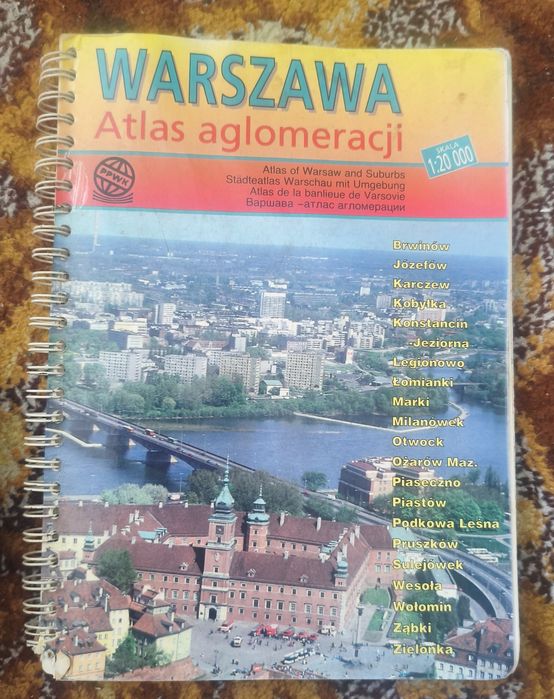 Atlas Warszawy 1996 rok