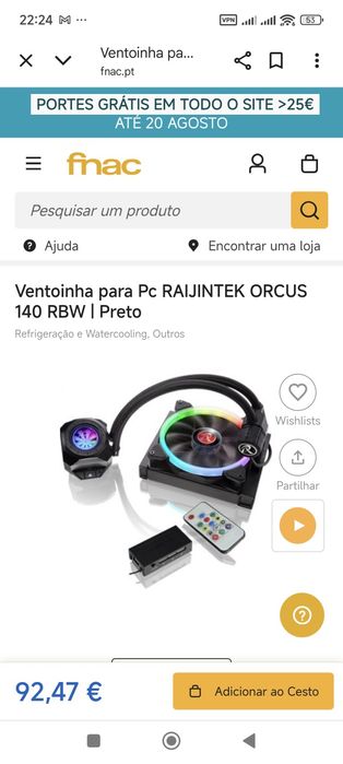 Water cooler Raijintek