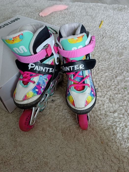 Rolki łyżworolki 4w1 świecące r 30-33