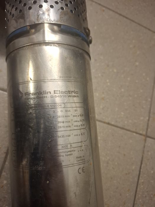 Pompa głębinowa 4" 400V