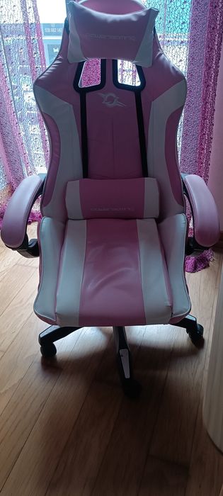 Cadeira gaming rosa