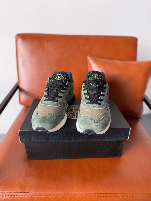 36-45 Stone Island x New Balance 574 Legacy 'Dark Green'
