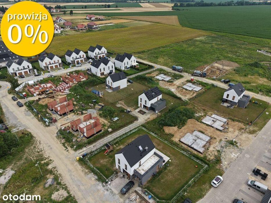 Działka budowlana 940 m²| Media | Bez PCC | Sadków