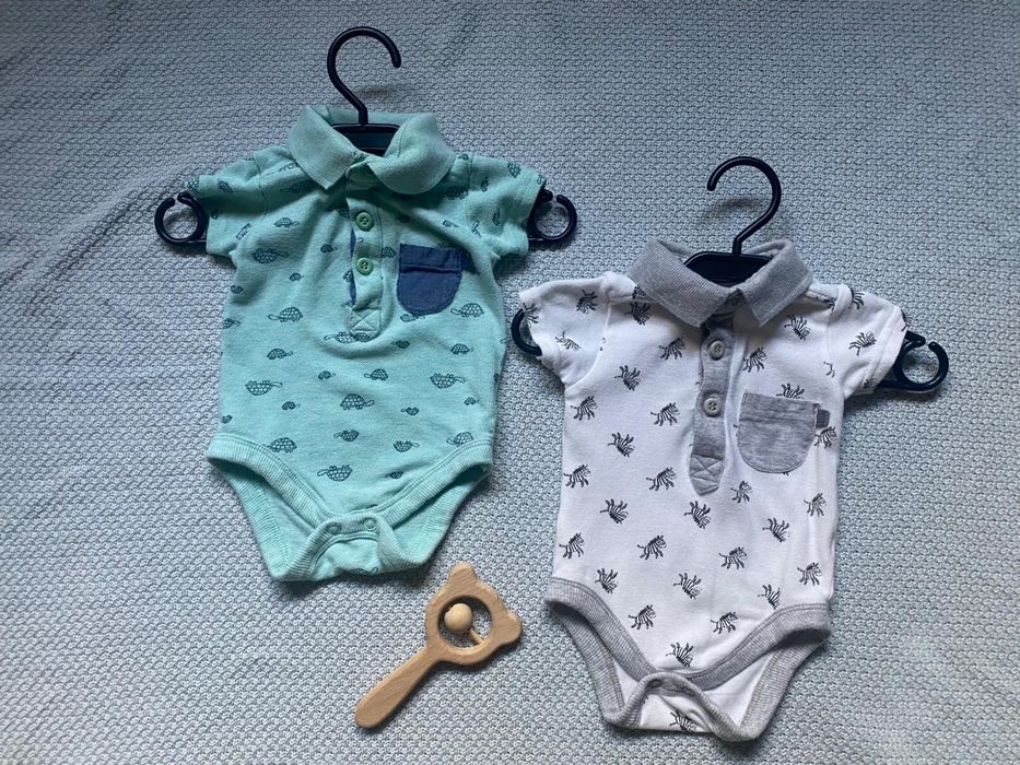 Body niemowlece polo 56 63 2-3mc