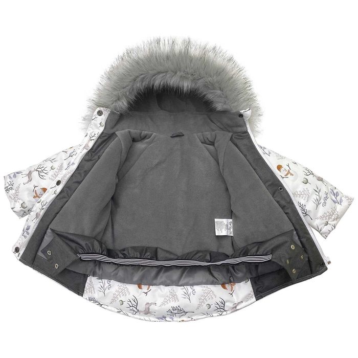 Зимова куртка-парка дитяча з опушкою DoRechi