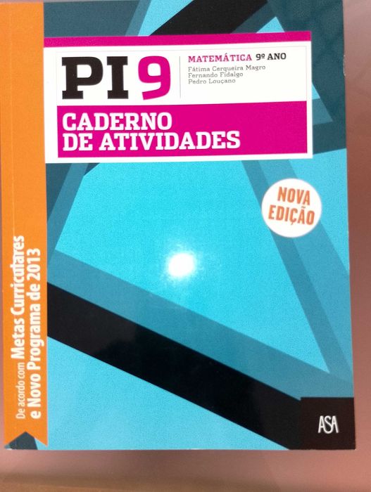 Caderno de atividades Matemática 9° ano