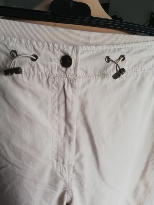 R. 54 56 plus size rybaczki damskie beżowe