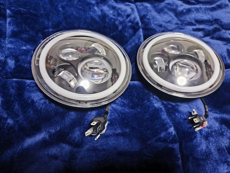 Faróis led 7 polegadas