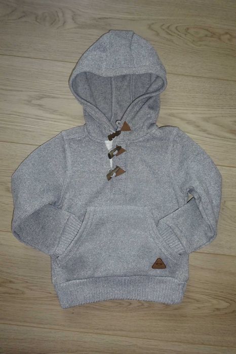 Sweter chłopięcy z kapturem r. 92-98  Cool Club (bardzo ciepły)