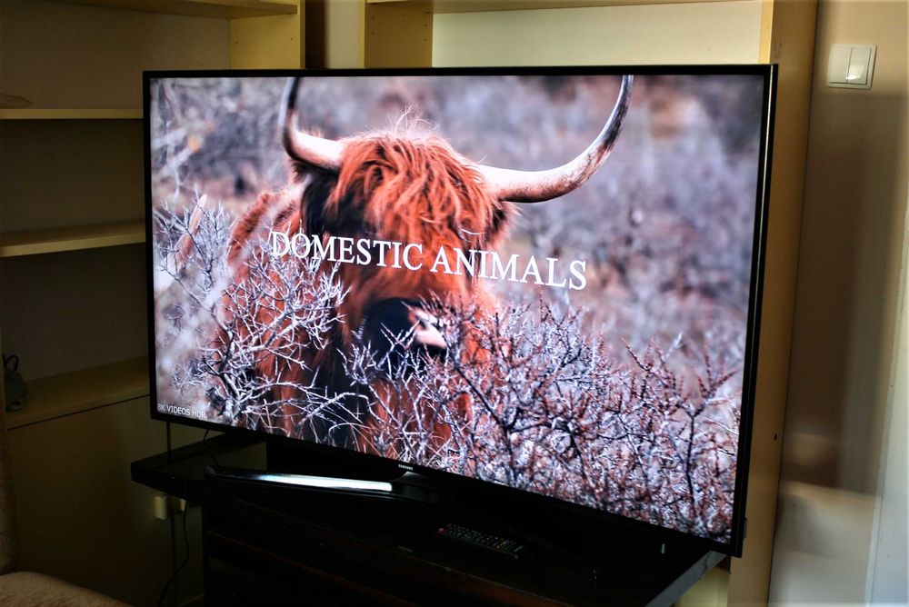 Telewizor Samsung 55 cali 4K Ultra HD Smart TV WiFI HDR np na działkę