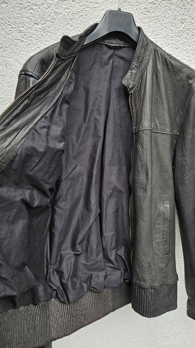 Męska kurtka skóra naturalna roz L/xl