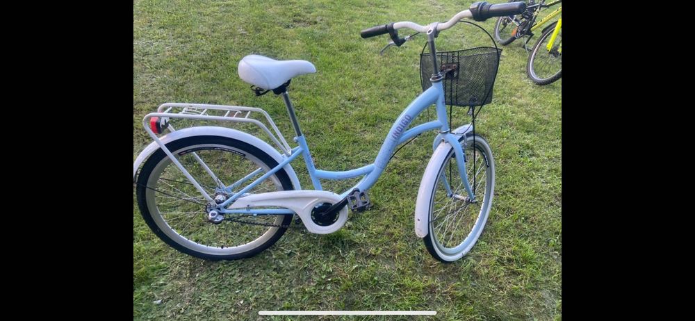Rower damka Indigo 3 biegi w piaście koła 24