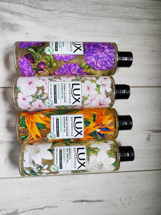 Zestaw 4 żeli pod prysznic Lux Botanicals