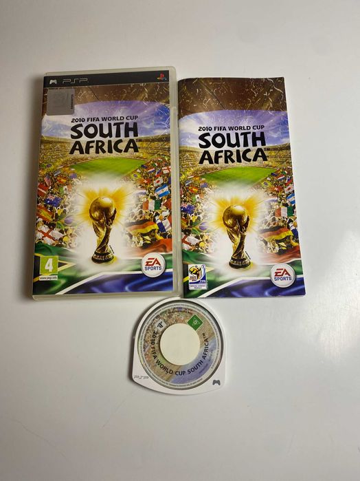 2010 FIFA World Cup South Africa PSP CIB Complete Tested PAL EA Sports