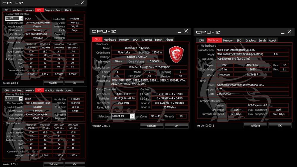 Podzespoły komputerowe (razem) i7 MSI be quiet hyperx