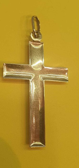 Złoty krzyżyk 14 k /585/ 1,58 g. 22x33 mm - Komis Madej Gorlice -
