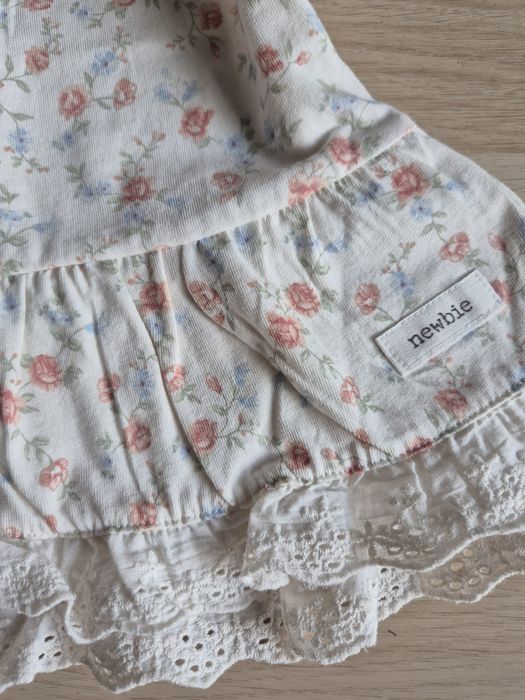 Newbie 68 sukienka lato kwiaty