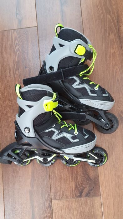 Rolki Oxelo Decathlon 32-35 regulowane stan jak nowe