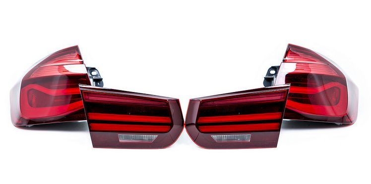 Led F30 BMW f30 задние фонари, f30 lci стопы рестайлинг F30