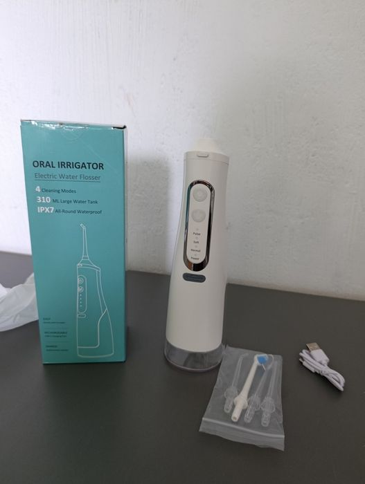 Irygator bezprzewodowy 310 ml IPX7 4 tryby NOWY
