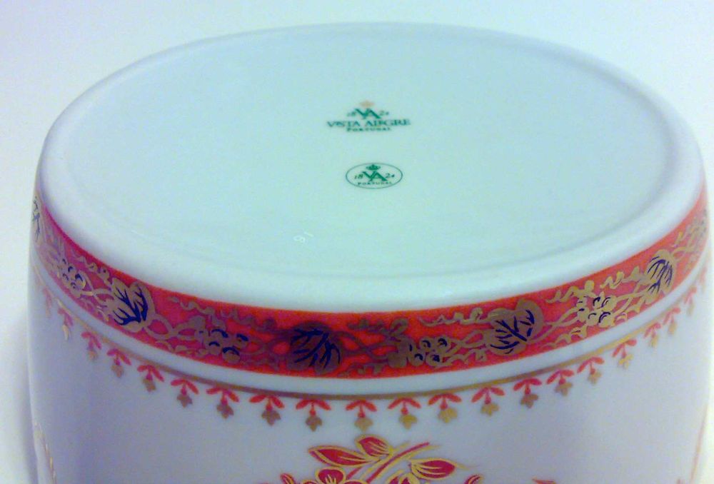 Fruteiro pequeno Vista Alegre Fontainebleau  Coral