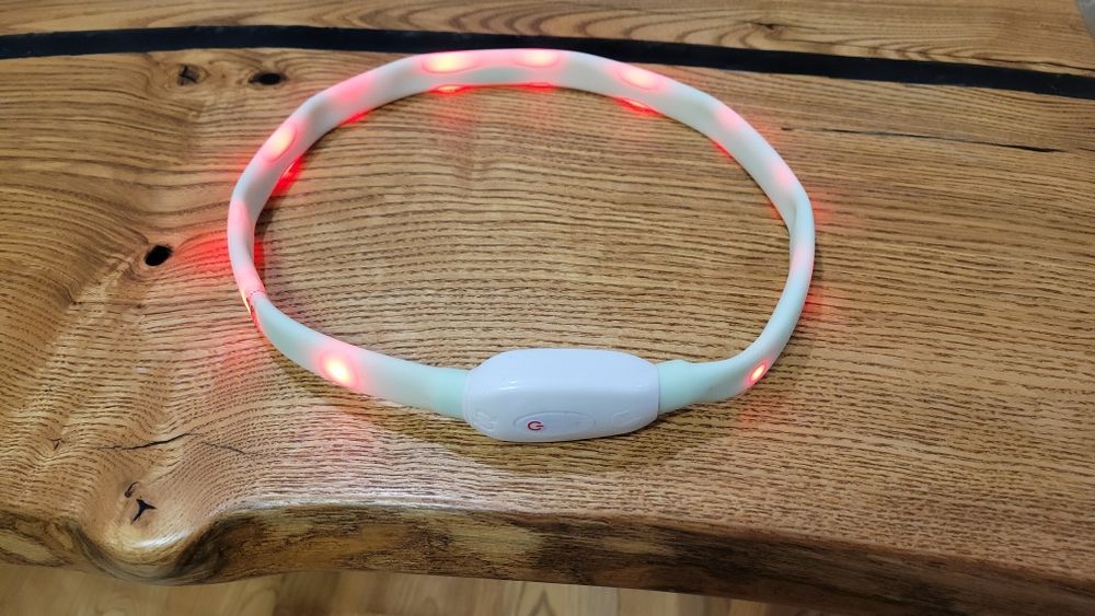 Світлодіодний ошийник для собак   Led світло,нашийник що світиться