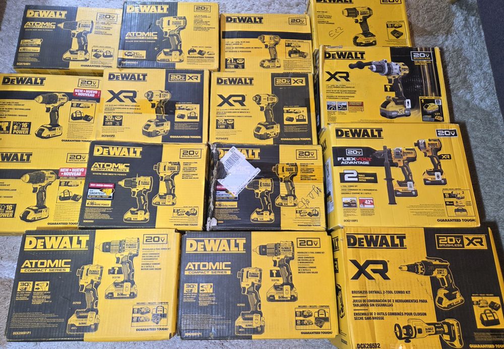 DeWALT DCK225 DCK200 DCK2100 DCD1007 DCF845 DCF840 DCF809 DCE530 DCD793 DCD794