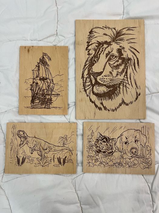 Набір для творчості "Випалювання по дереву"