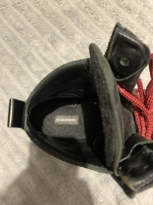 Черевики DSQUARED2 оригінал шкіряні зимові / трекінгові 42-43 розмір