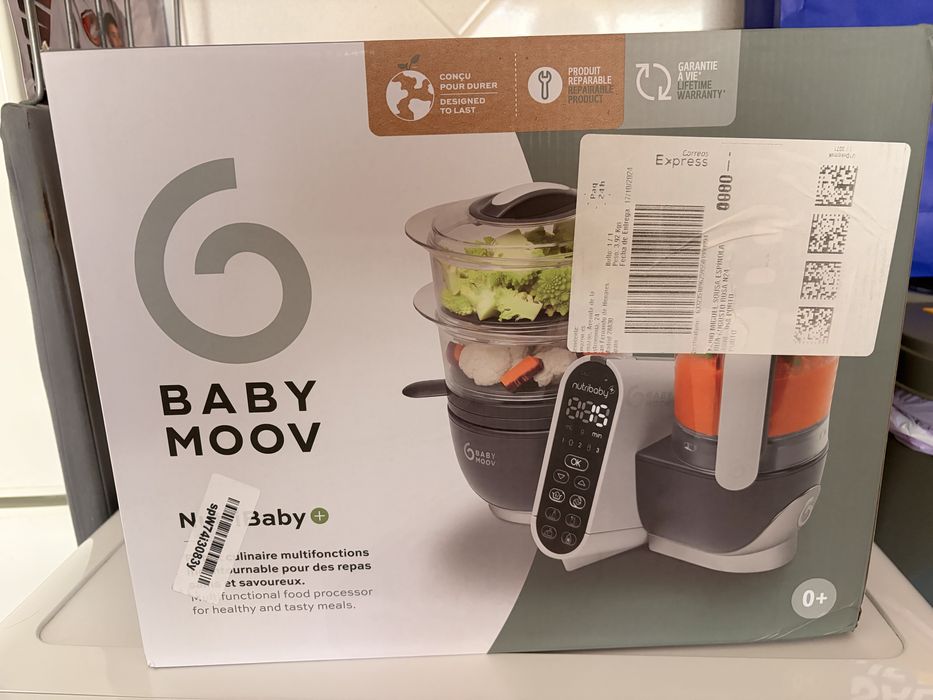Conjunto robot de cozinha BABYMOOV Nutribaby