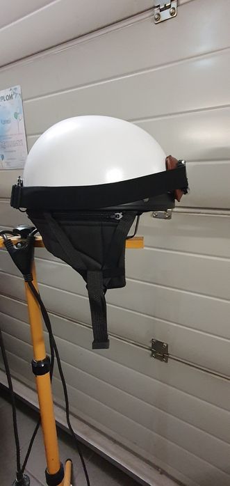 Kask orzeszek prl gogle