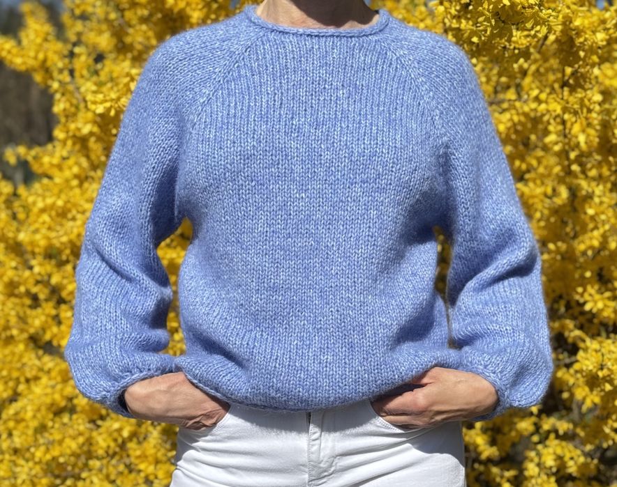 Sweter bawełna alpaka