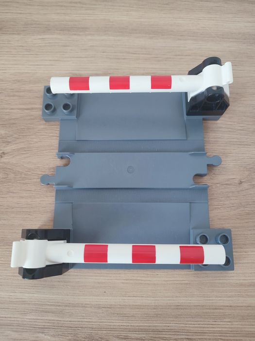 przejazd LEGO DUPLO ze szlabanami - ciemnoszary