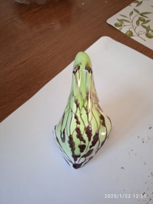 Żaba figurka ćmielów porcelana