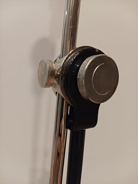 Lampa podłogowa PRL vintage Gałecki po renowacji
