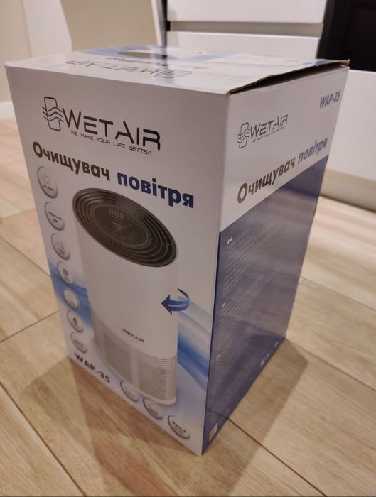 Очищувач повітря WetAir WAP-35 очиститель воздуха WetAir вентилятор