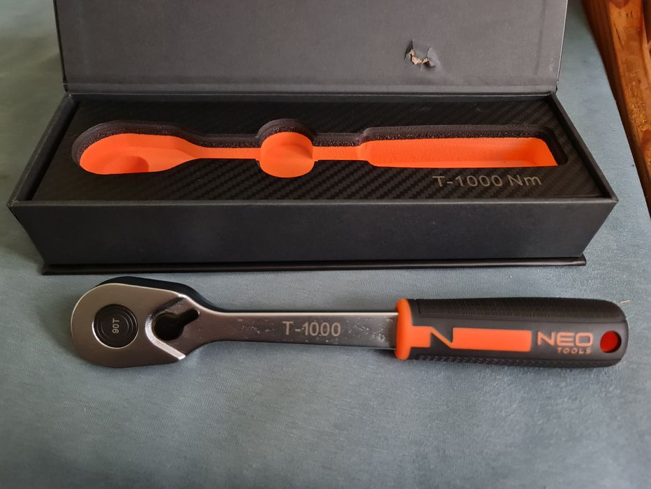 Grzechotka 1/2" Neo Tools T1000 90 zębów 10-300 nowa 1000Nm