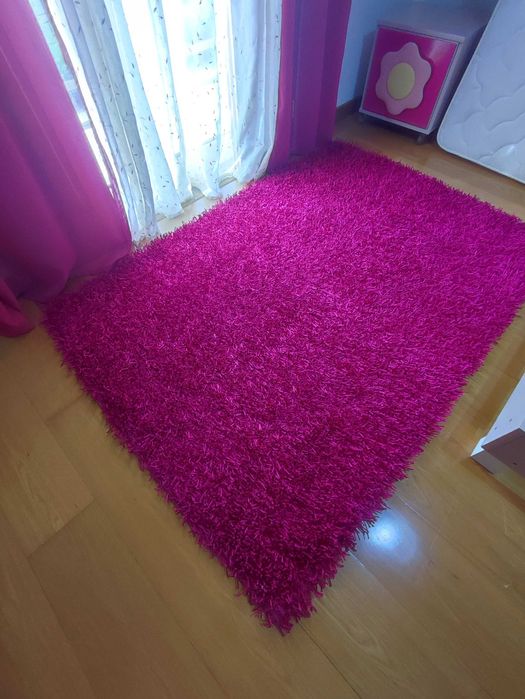 Carpete cor de Rosa