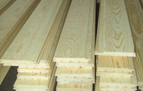 Пиломатериалы от производителя! Вагонка безшовная из дерева 102мм