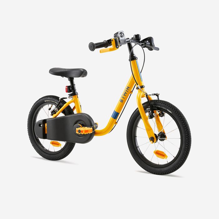 BICICLETA DE APRENDIZAGEM 2 EM 1 CRIANÇA 3-5 ANOS 14" DISCOVER 500