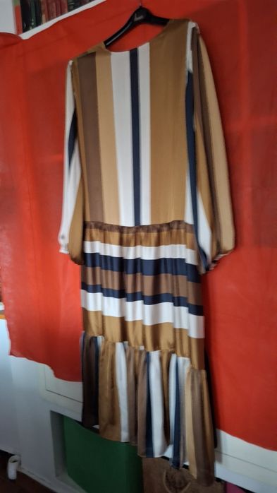 Vestido sêda maravilhoso