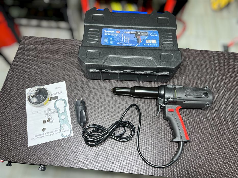 Электрозаклепочник Заклепочник Time-Proof TAC 700A Гарантия + ремкомплект Кейс