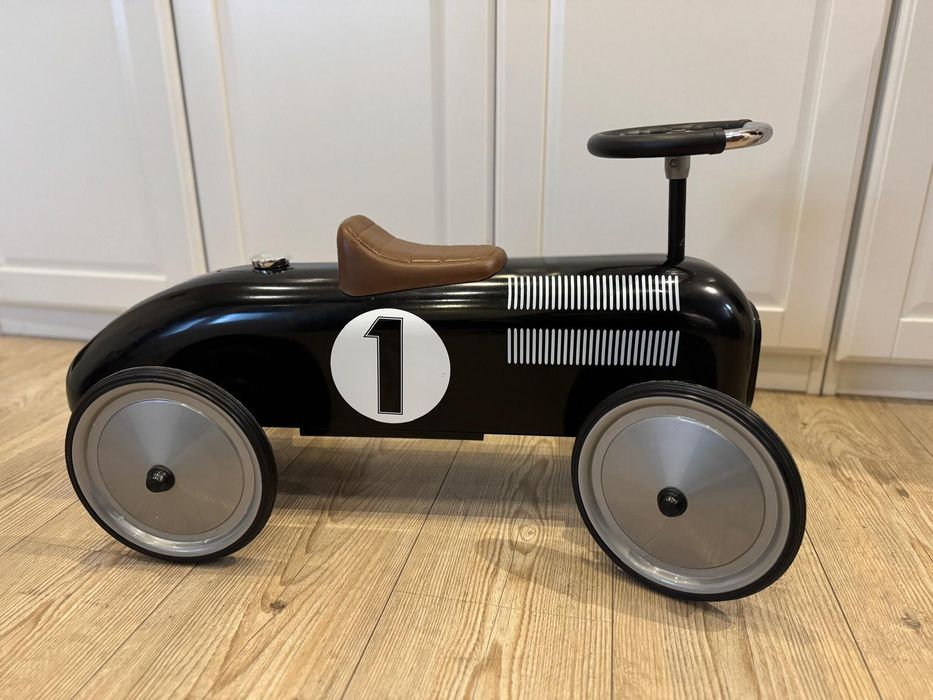 Metalowy Jeździk Retro-Auto dla dzieci