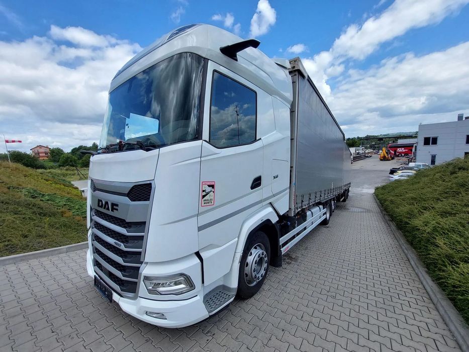 DAF XG 480 FAR / LOW DECK / MEGA / BDF /  Zestaw BDF Kontener Przyczepa Wecon Stan Bardzo Dobry