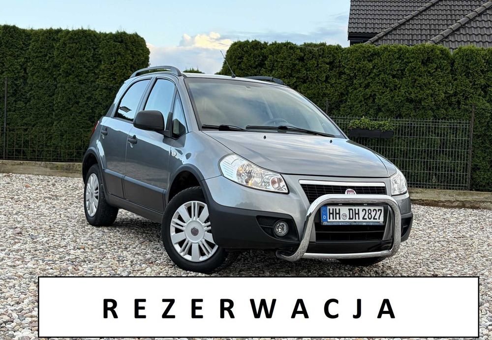 Fiat Sedici ( Suzuki SX4 ), 1.6 16V, 4x4, 105 tś.km, z Niemiec