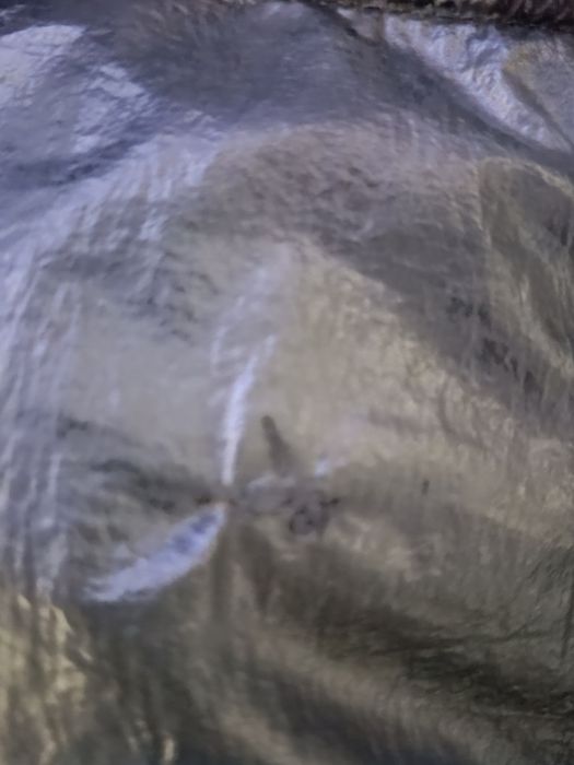 Kurtka Reserved czarna błyszcząca 110 plus buty zimowe białe RE 29