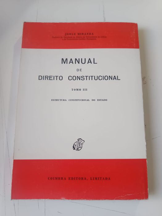 Manual de direito constitucional tomo III