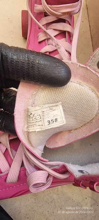 Patins criança usados