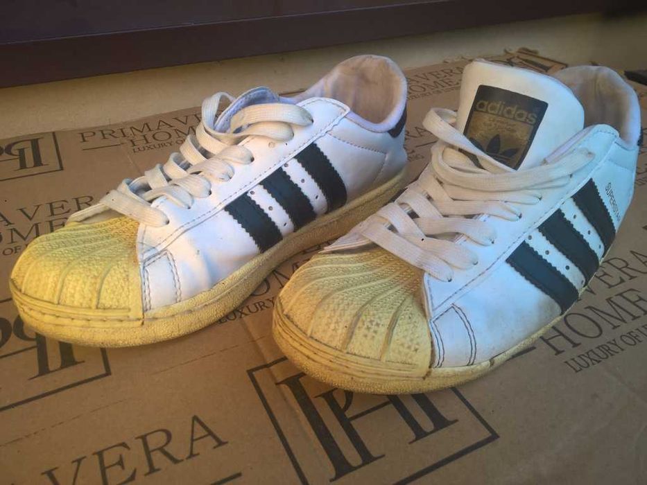 Buty sportowe ADIDAS SuperStar Białe Trampki młodzieżowe rozm39 Modne