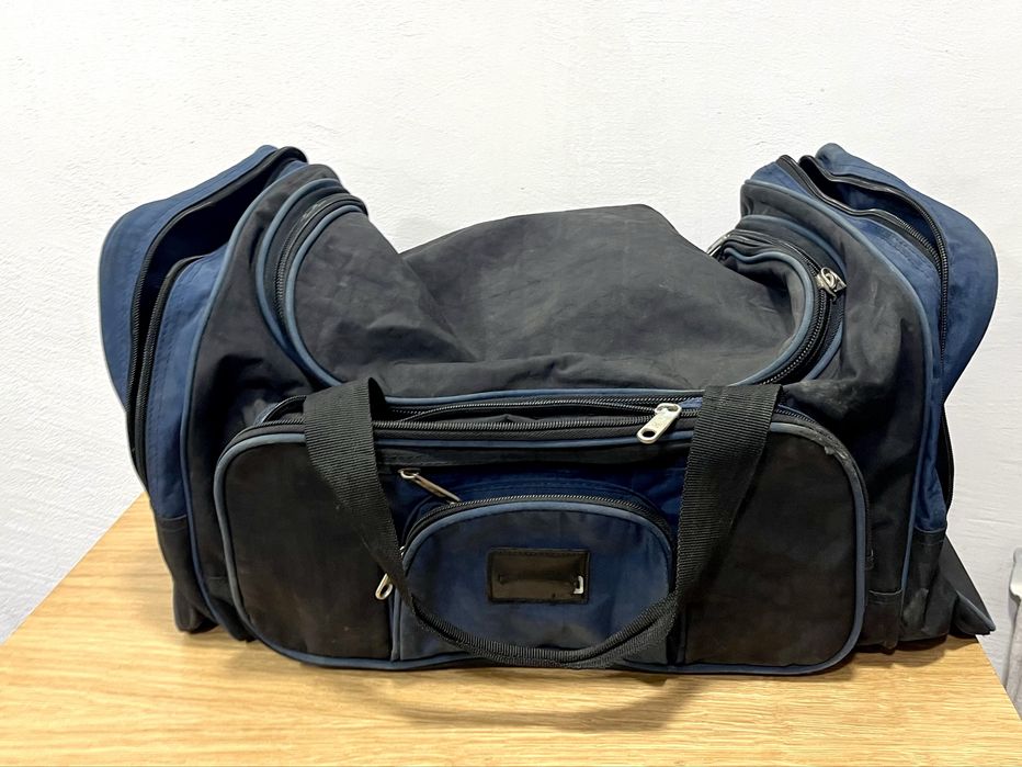 Duża torba narzędziowa / podróżna – ok. 55 cm | Do odświeżenia